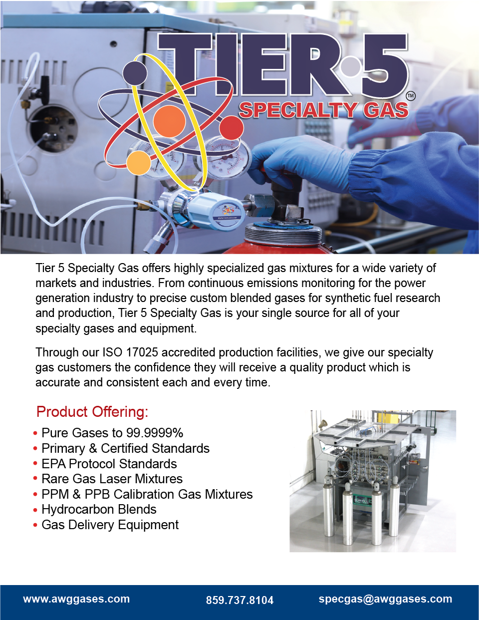 AWG Specialty Gas Brochure